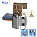 【高い品質】PIPITA 直噴ターボライター トーチライター ギフトセット 携帯便利 防風 注入式 ジェットライター 着火用ガスライター 素敵なギフトボックス付き(ガスなし) (セット(ライター+ カッター))(4)
