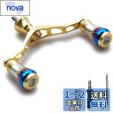 HEIGHTEN 95mm リール ハンドル 8色 シマノ ダイワ 通用 スピニングリール用 70航空アルミ製 Aurora Series (ゴールド) (18...