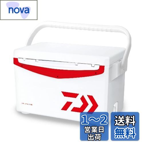 ダイワ(DAIWA) クーラーボックス 釣り/アウトドア/キャンプ クールラインα3 S2500 レッド