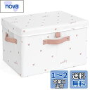 NEOVIVA 収納ボックス ふた付き 折りたたみ かわいい 収納ケース 4サイズ 衣類 収納 かご おしゃれ 収納バスケット 大容量 耐久性 ホワイト L