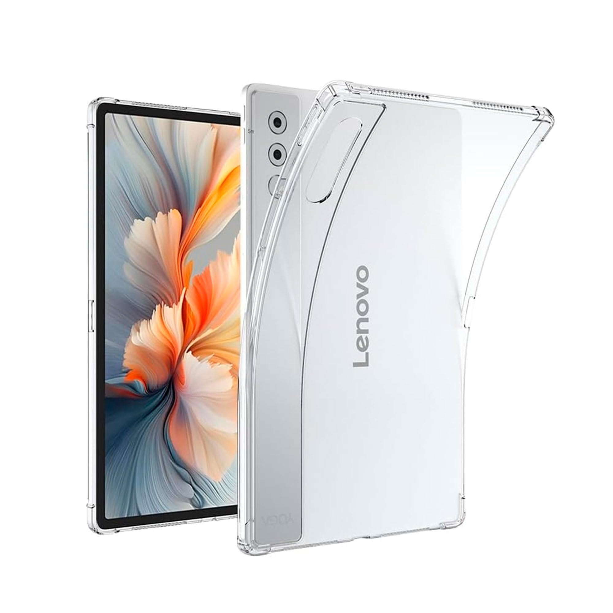 For Lenovo Yoga Tab Plus/Yoga Pad Pro AI 用のタブレットケース カバー 12.7インチ 耐衝撃 落下防止 専用保護 ケース For Lenovo Yoga Tab Plus 用のケースTPU 保護カバー【Hcsxlcj】（For Lenovo Yoga Tab Plus用の）