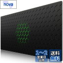 iCasso マウスパッド ゲーミング 大型 デスクマット90x40cm 耐水性 清潔しやすい 滑り止め ゴムベースデスクマット 仕事 ゲーム オフィス ホーム用(ハニカム・グーリン)