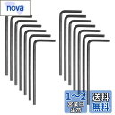 Edinstry 六角レンチ ブラック L型 六角棒レンチ 2mm(17*50mm)