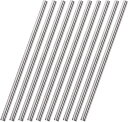 Edinstry ステンレス鋼丸棒 ステンレスパイプ ラウンドロッド 長さ300mm 直径1.2mm 固体シャフトロッド ステンレス DIY クラフトモデル カ...