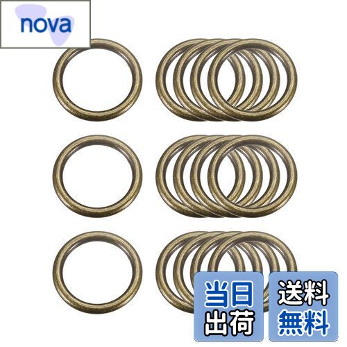 【送料無料】Edinstry Oバックル Oリング 10個 亜鉛合金リング シームレスリング 飾りリング Oリング ..