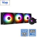 THERMALRIGHT AQUA ELITE 360 BLACK ARGB CPU液冷クーラー、CPU冷却列サイズ360、120mm PWMファン、S-FDBベアリング、AMD/AM4/AM5、INTEL LGA1150/1151/1155/1156/1200/2011/ 1700対応ARGBオールインワン水冷クーラー(2)