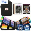 HIFORNY 80色鉛筆セット 大人用 塗り絵 72色 3色のスケッチブック付き 大人用塗り絵 シャープペンシル 0.5 無色ブレンダー