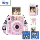 HIYQIN instax mini 12ケース、FUJIFLM 「チェキ instax mini 12」専用カメラケース4点セット チェキ 12 クリア ケー...