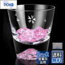 富士山グラス ロックグラス 桜切子 高級 職人手作り 桐箱入り 日本酒 ビール ウイスキー グラス おしゃれ お祝い 結婚祝い 還暦祝い プレゼント ギフト 贈...