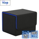 Venssu デッキケース トレカケース ストレージボックス 横入れ マグネット PU レザー 120枚「 遊戯王 ポケモン デュエマ 各種 カードゲーム に使...
