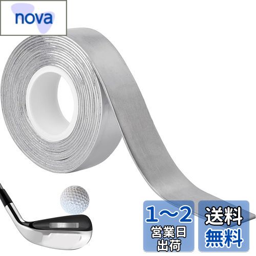 Phyxiul ゴルフ 鉛テープ ゴルフメンテナンス用品 バランステープ ゴルフ鉛箔テー プ 薄型 ウエイトバランサー ゴルフクラブ 手入れ 保護製品 1.2cm*107cm 30g （1ロール）