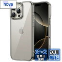 【送料無料】JETech iPhone 16 Pro 6.3インチ用 ケース 黄ばみなし 衝撃吸収 バンパーカバー 傷つけ防止 クリアバック (ナチュラルチタニウム)