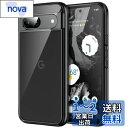 【送料無料】JEDirect Google Pixel 8a 6.1インチ 2024 ケース 黄ばみなし 保護ケース 衝撃吸収 バンパーカバー 傷防止ハードPCバック (ブラック)
