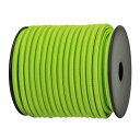 Abma Cord ショックコード バンジーコード 4mm 弾性 ゴム紐 ゴムロープ ストレッチコード 荷物固定 軽トラック ターポリン カーゴネット クラフト DIY用など(20M)-グリーン