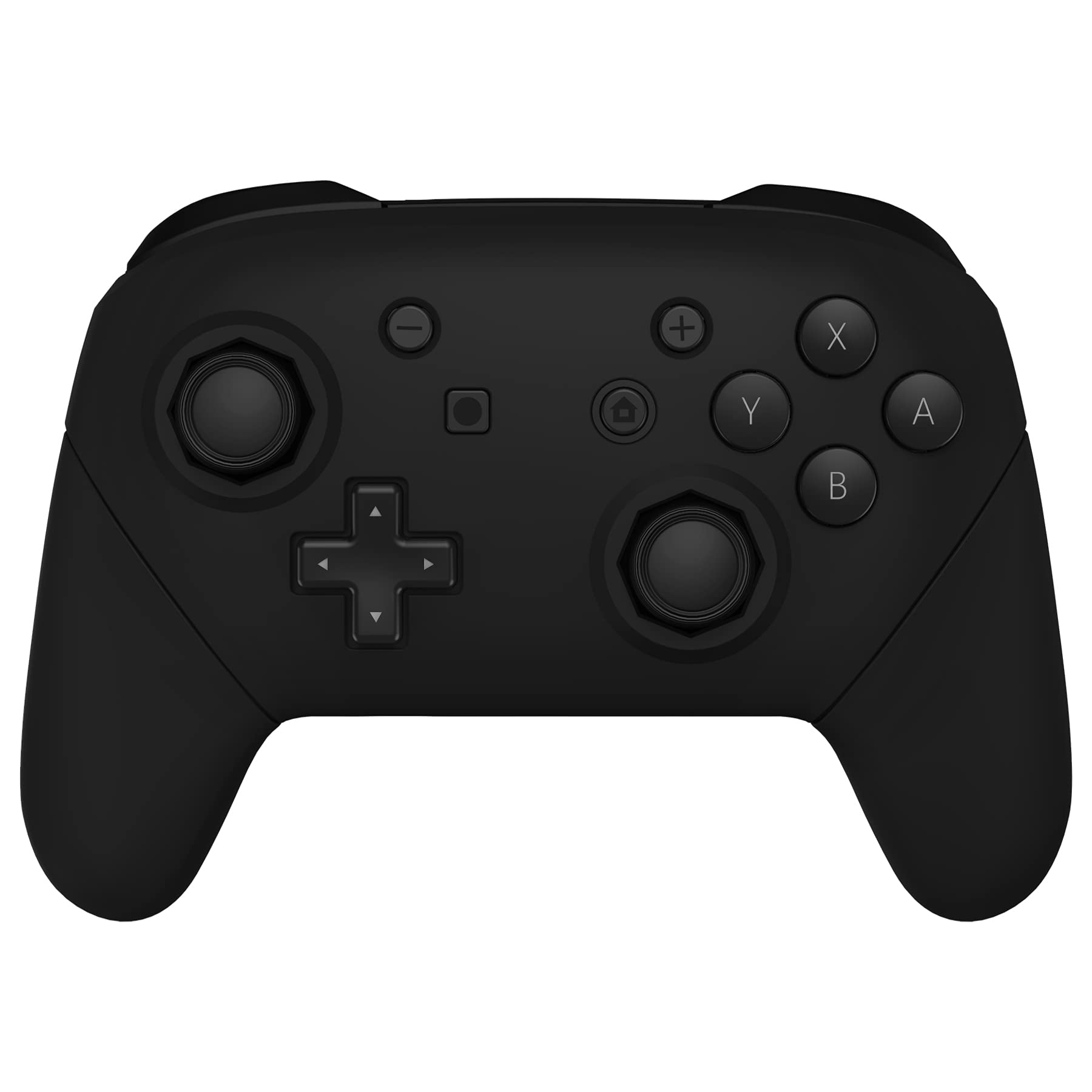 eXtremeRateプロコンスイッチに対応用オクタゴナルゲートスティックデザインハウジングシェル、switch プロコンに対応用プロコン ケース、プロコン カスタムパー【ブラック】