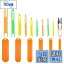 【送料無料】SUPERFINDINGS 2種類 15セット 1#-9# 漁網針修理ネット ラインプラスチックシャトル補修織..