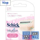 シック Schick イントゥイション さっぱりうるおい肌 替刃(3コ入) カミソリ