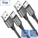RAVIAD USB Type C ケーブル【3m/2本セット】タイプ C ケーブル 3A 急速充電 高速データ転送 高耐久ナイロン編み USB-A to US...