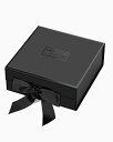 JiaWei ギフトボックス 24 x 24 x 9.5cm, プレゼントぼっくす 箱リボン付き, 高級 ギフトボックス, プレゼントボックス, ふた付きマグネットプレゼントぼっくす, 結婚式, 花嫁介添人, パーティー、誕生日クリスマス箱、お祭り, シンプルなハイエンドラッピング 箱