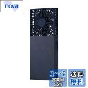 【送料無料】ドウシシャ 携帯扇風機 ジェントルファン 2電源対応(充電式・USB電源) ネイビー ピエリア