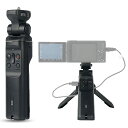 JJC GP-VPT1 シューティンググリップ 有線リモートググリップ 自撮り棒 VLOG三脚 ソニー FX30 A7RV A7IV ZV-1 RX100 VI...