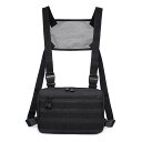 【送料無料】TRIWONDER チェストバッグ 多機能 戦術チェストバッグ ヒップホップ ファッション チェストリグバッグ サバイバルゲーム クライミング ボデ...