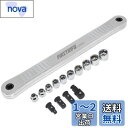 【送料無料】良匠 FIRSTINFO TOOLS エクステンションラチェットドライブ 超ショートソケット8~17mm ソケットアダプター4個 差込角9.5