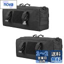 JETEDC(ジェットイデイシイ)molle バッグ サバゲーバッグ バックパック サバゲー 釣り 小物入り 通勤 2個入り (ブラック) (黒)(3)