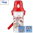スケーター(Skater) 子供用 水筒 クリアボトル 480ml ハローキティ クッキー サンリオ 女の子 日本製 PSB5TR