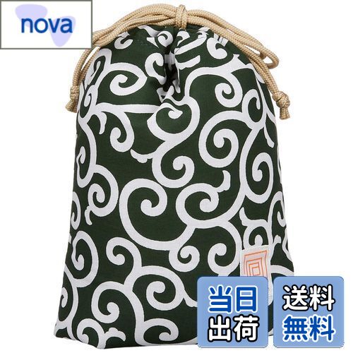 【送料無料】Kenko 汎用ポーチ 包 巾着ポーチ Mサイズ 唐草模様 811702