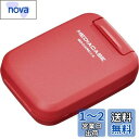 ハクバ HAKUBA ポータブルメディアケース S (SD/MicroSDカード用) 各4枚ずつ収納 レッド 帯電防止 衝撃吸収クッション採用 PP樹脂製 ストラップホール付 コンパクト DMC-20SSDRD 4977187371284(2)
