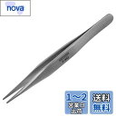 ホーザン(HOZAN) ピンセット(強力型) ツイーザー 厚肉、高耐久仕様 材質ステンレス 全長125mm 先端幅1.2mm P-892