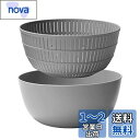ライクイット ( like-it ) ざる ボウル 樹脂製 Colander&Bowl 米とぎにも使える ザルとボール Ф22.7×高10.4cm ボウル:Ф2...