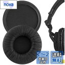 Geekria イヤーパッド QuickFit 互換性 パッド ソニー Sony MDR-V55 V500DJ ヘッドホンに対応 パッド イヤー/イヤーカップ (プロテインレザー/ブラック)