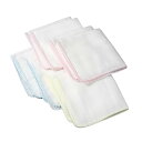 【送料無料】イサム商会 綿100% 日本製 ガーゼハンカチ 無地 29cm×29cm(10枚)