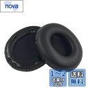 Chic Tuant イヤーパッド for SONY (ソーニ) MDR-10RC MDR 10RC ヘッドセット に対応 交換用 ヘッドホンパッド イヤークッション メモリーフォーム (ブラック)