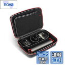 HSU ゴープロ ケース 自由DIY収納ケース 自由な仕切り GoPro Hero13/12/11/10/9/8/7/6/5対応 及び他のアクションカメラ ガジェット周辺小物用収納ポーチ バッテリー対応スロット 大容量 撥水加工