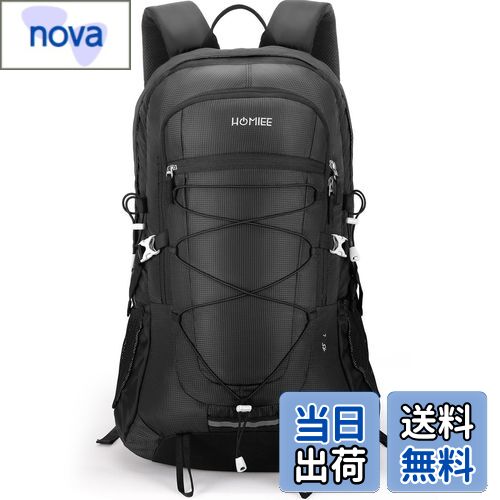 【送料無料】[HOMIEE] 登山 リュック 大容量 45L 軽量 バックパック 多ポケット アウトドア 盗難防止 リュックサック 耐衝撃 ハイキング バッグ多機能 キャンプ 花見 防災 遠足 撥水 旅行 避難 釣り 男女兼用