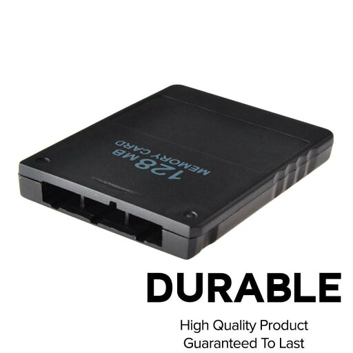 ZOYUBS PS2専用 メモリーカード PS2 slim専用 メモリーカード プレイステーション2 Playstation 2専用メモリーカードプレステ2 SONY PlayStation PS 2 ソニー プレーステーション 2 メモリカード 128MB高速 ゲームアクセサリー ソニープレイステーション2に対応 (128MB)