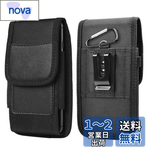 【送料無料】DFsucces 携帯電話ポーチ 腰に挟む式 スマホケース 縦型 ウエストポーチ ベルト 持ち運びに便利 商務風 小物収納 レディース/メンズ 兼用...