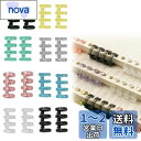 Doyime ルーズリーフバインダーリング 16個入り 64穴 15mm 製本リング 製本用とじ具 ファイル本製作 システム手帳リング 資料保存 整理