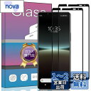 【2枚セット】対応 Sony Xperia 5 IV SO-54C / SOG09 ガラスフィルム 強化ガラス 液晶保護フィルム 日本製素材旭硝子製 指紋防止 衝撃吸収 気泡ゼロ 高透過率 防爆裂 スクラッチ防止 SO-54C / SOG09 フィルム(ブラック)PCduoduo