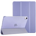 ProCase iPad 11世代/10世代 ケース iPad(A16)11インチ 2025/10.9インチ 2022通用 軽量 耐衝撃 三つ折り スタンド スマートカバー(ライトパープル)(2)