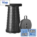 【送料無料】BTtime 折りたたみ椅子 伸縮式 アウトドアチェア 折り畳み式 キャンプ椅子 キャンプスツール 軽量 防水 持ち手付き 持ち運び便利 1秒開閉可能 耐荷重150KG 釣り/観戦/屋内/屋外用 (ブラック)