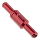 キジマ(Kijima) バイクパーツ ワンウェイバルブ ボールタイプ 6mm 汎用 レッド 105-151