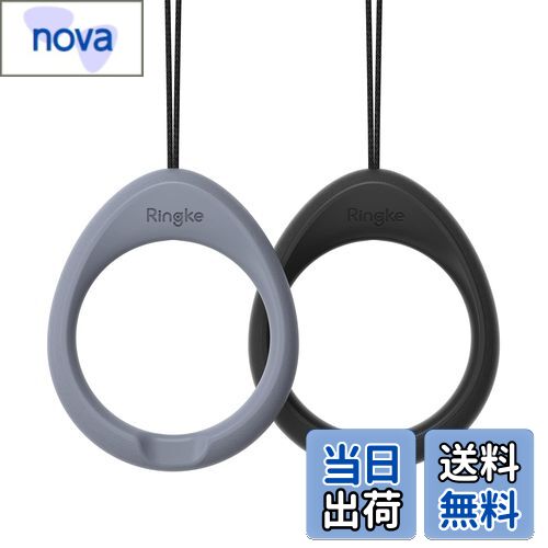【送料無料】[2個入り] 【Ringke】スマホ ストラップ リングストラップ フィンガーストラップ シリコン..