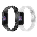 【送料無料】対応Fitbit inspire 3 交換バンド 樹脂バンド 樹脂アクセサリー リストバンド ブレスレット 調節便利 男女共用 (2p-F)