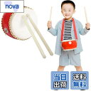 【送料無料】Rxakudedo 小太鼓 子供用 幼児 知育玩具 楽器 パーカッション (バチ・収納袋・快板付き) サイズ 19cm