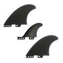 【送料無料】Krovat FCS2 対応 サーフボード用 3フィン MR.TWIN グラスファイバー ショートボード ミッドレングス 汎用 3枚 セット