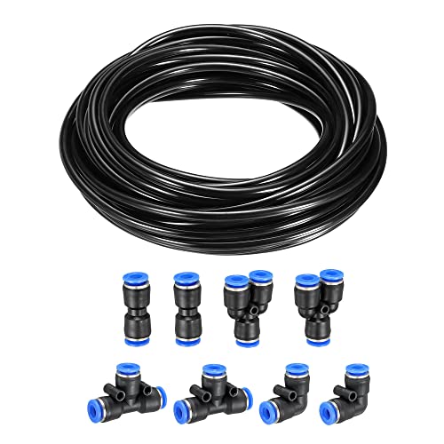 【送料無料】M METERXITY 空気圧チューブ ポリウレタン 空気圧縮機ホース プッシュ接続フィッティング..